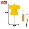 Yellow Plastic Fruit Fly Trap for Garden and Orchard