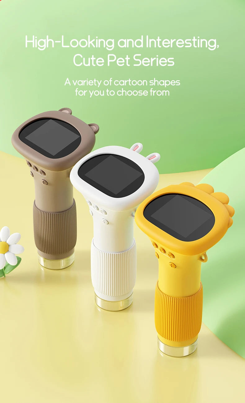 Portable Kids Microscope with 2-Inch IPS Screen and 1000x Zoom