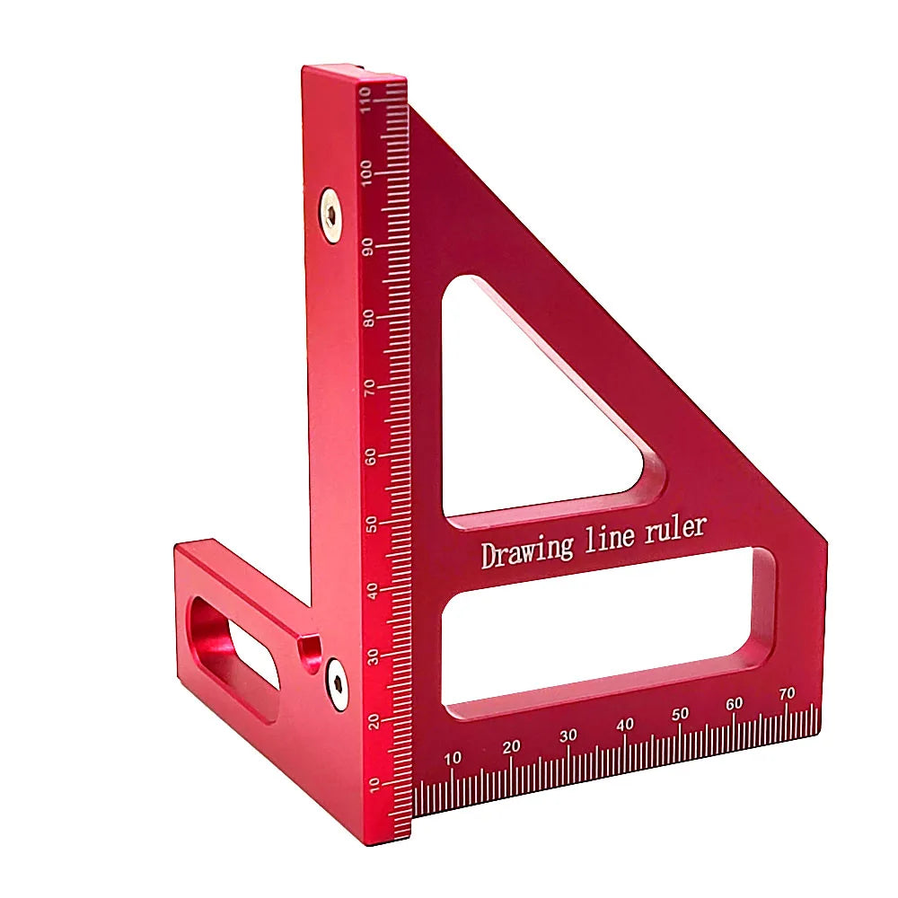 3D Multi-Angle Woodworking Square Ruler