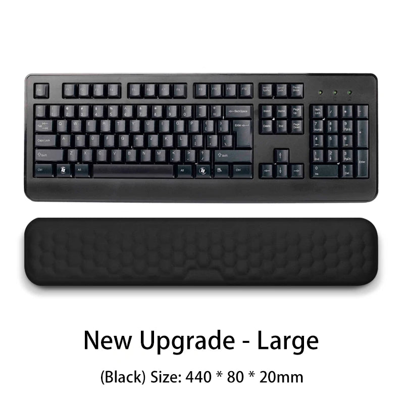 Ergonomic Keyboard & Mouse Pad with Wrist Rest
