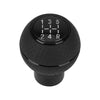 Universal Aluminum Alloy Shift Knob with Leather Grip