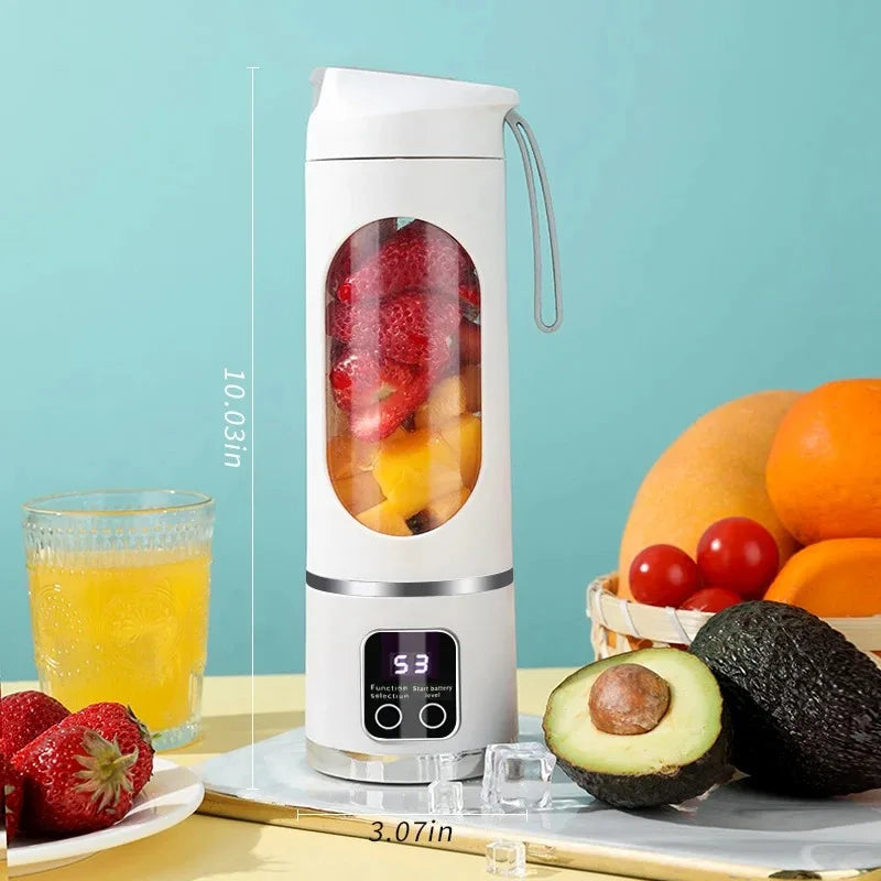 Portable USB Rechargeable Fruit Juicer Blender Cup