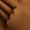 Round Solid Color Polyester Tablecloth for Weddings, Parties & Dining