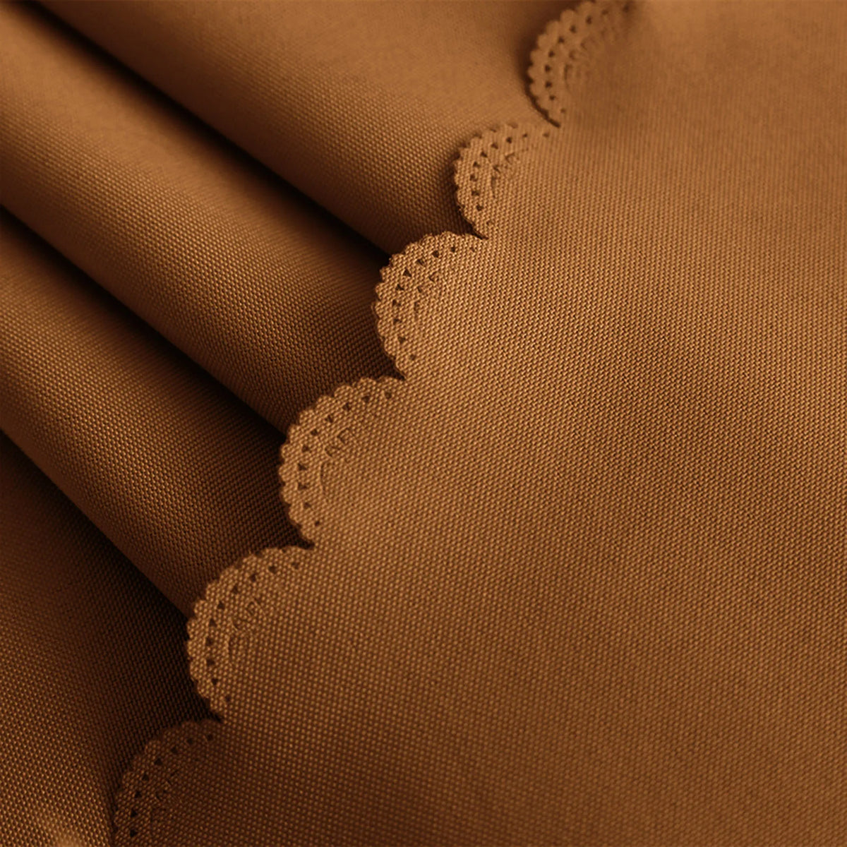Round Solid Color Polyester Tablecloth for Weddings, Parties & Dining