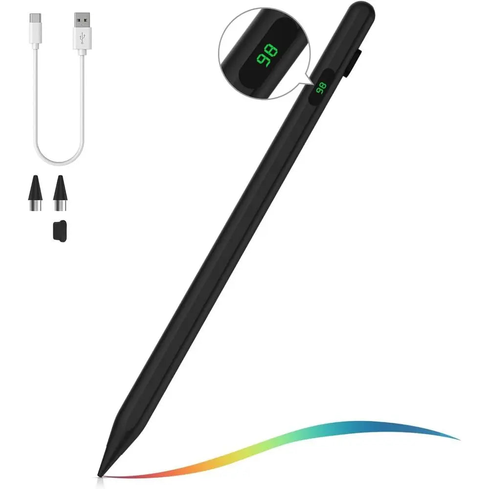 Universal Active Stylus Pen with LED Power Display