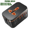 Universal-Reiseadapter mit Schnellladefunktion