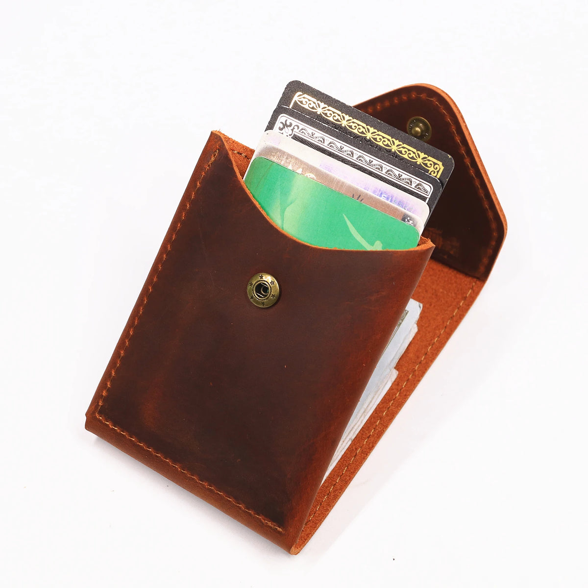 Slim Full-Grain Leather Wallet for Men