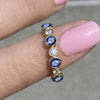 Round Cubic Zirconia Statement Ring