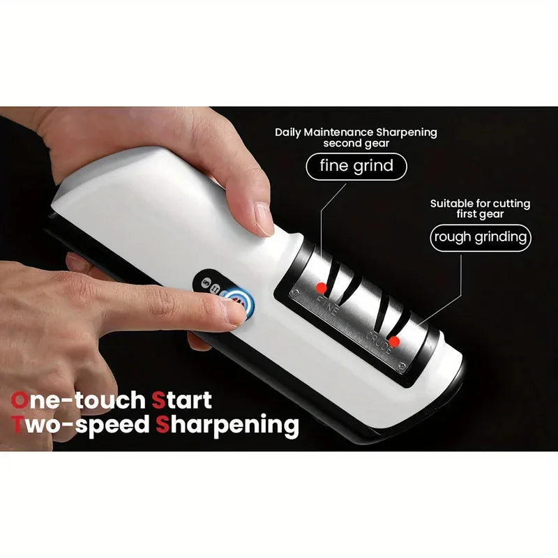 4-Stage Electric Knife Sharpener for Precision Edge Restoration