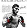 Martial Arts Legend Canvas Wall Art – Inspirational MMA Fighter Poster for Gym & Home