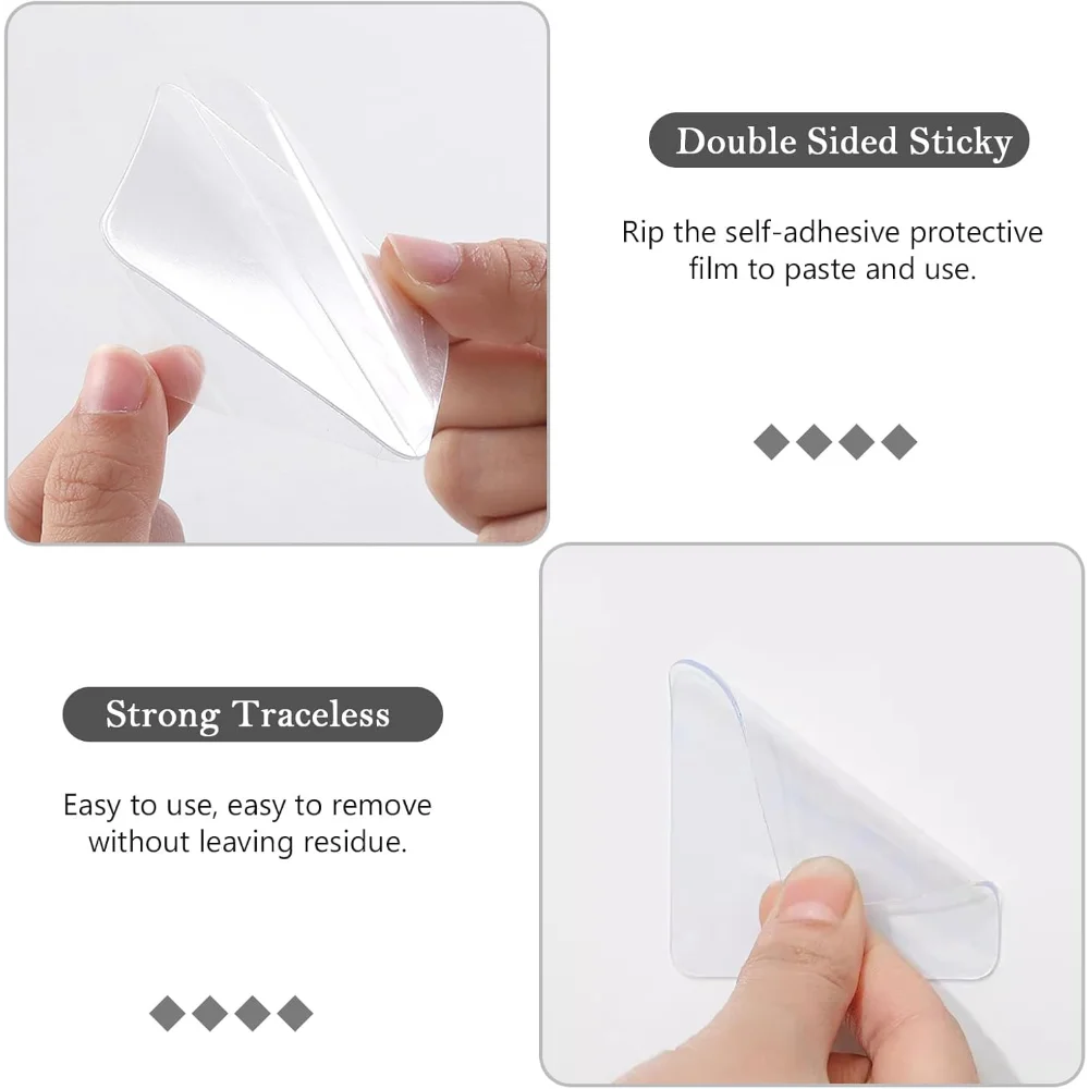 Heavy-Duty Nano Tape – Reusable Double-Sided Adhesive Pads