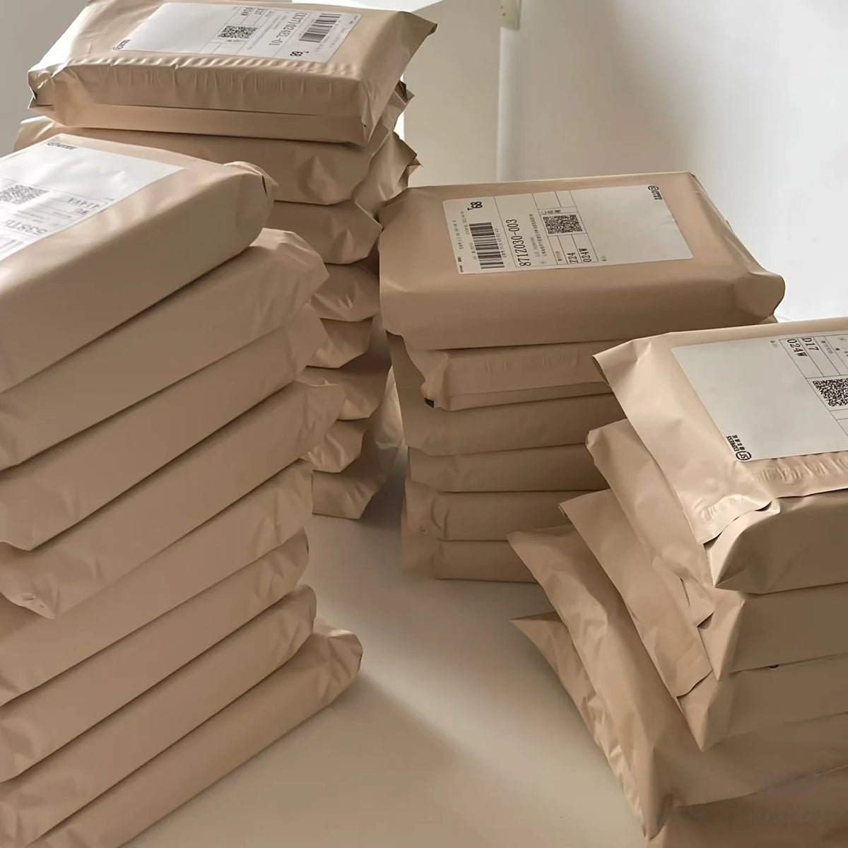 Matte Pink Poly Mailers - Waterproof Self-Sealing Shipping Bags