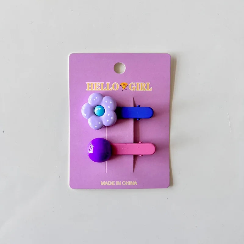 Pinza para el pelo con forma de pez para niñas
