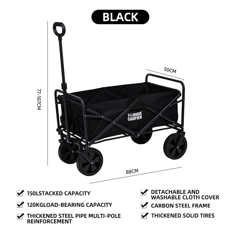 Zusammenklappbarer Utility-Wagen