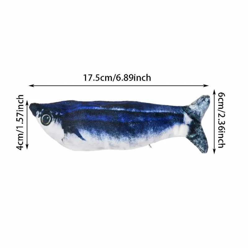 Motion-Sensor Interactive Fish Cat Toy