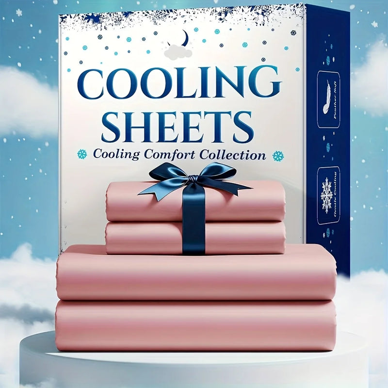 Cooling Bamboo-Blend Bed Sheet Set