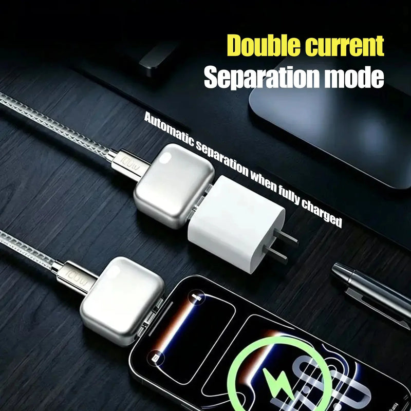 حامي ذكي للبطارية بمنفذ USB-C مع فصل تلقائي