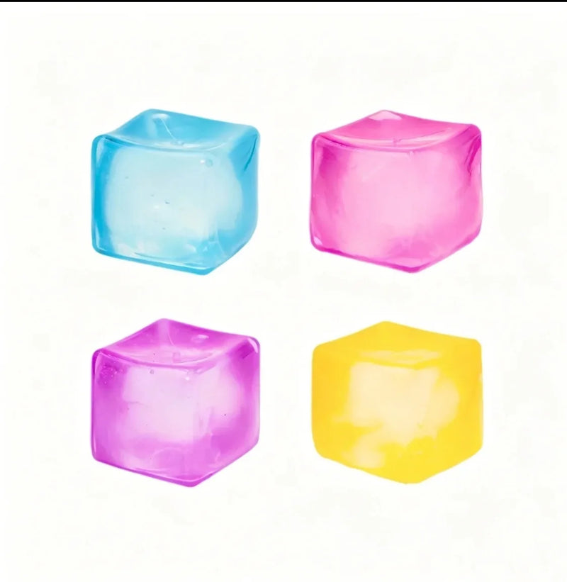 Squeeze Ice Cube Squishy Toy