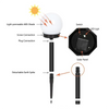 Solarbetriebene LED-Gartenlampe