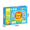 Kids Finger Paint Art Set with Stencils
