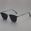 Vintage Square Metal Frame Sunglasses