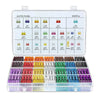 300-Piece Automotive Blade Fuse Assortment Kit with Puller