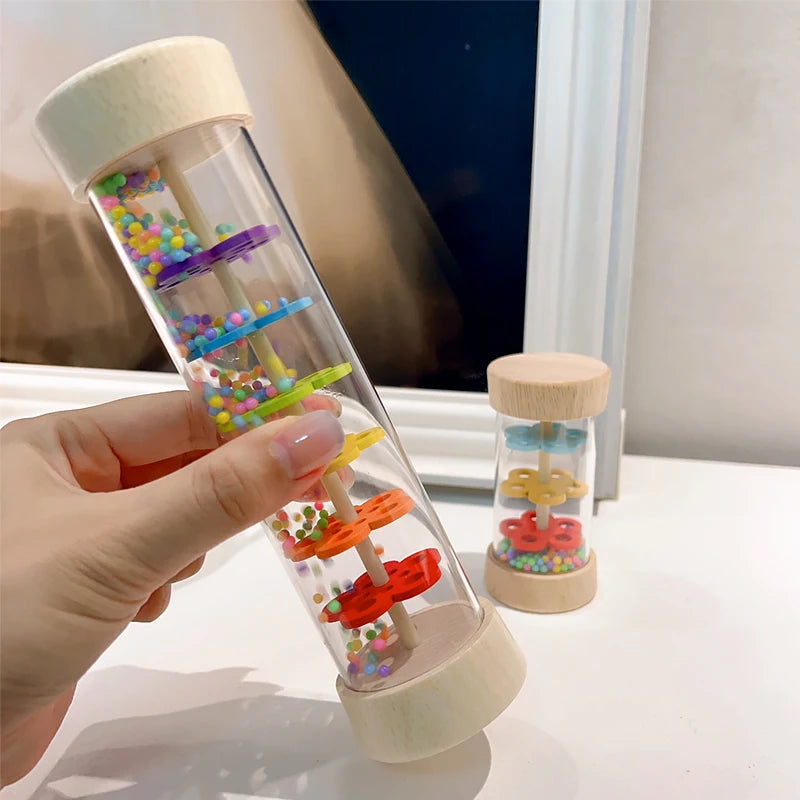 Wooden Rainmaker Musical Instrument for Kids