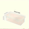 Large Clear Plastic Storage Box with Hinged Lid – 12L, 21 x 14 x 8 cm, Office & Jewelry Organizer