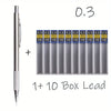 Vollmetall-Mechanischer Bleistift mit Ausziehmechanik
