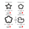 Star-Shaped Zinc Alloy Carabiner Clip for Bags and Belts