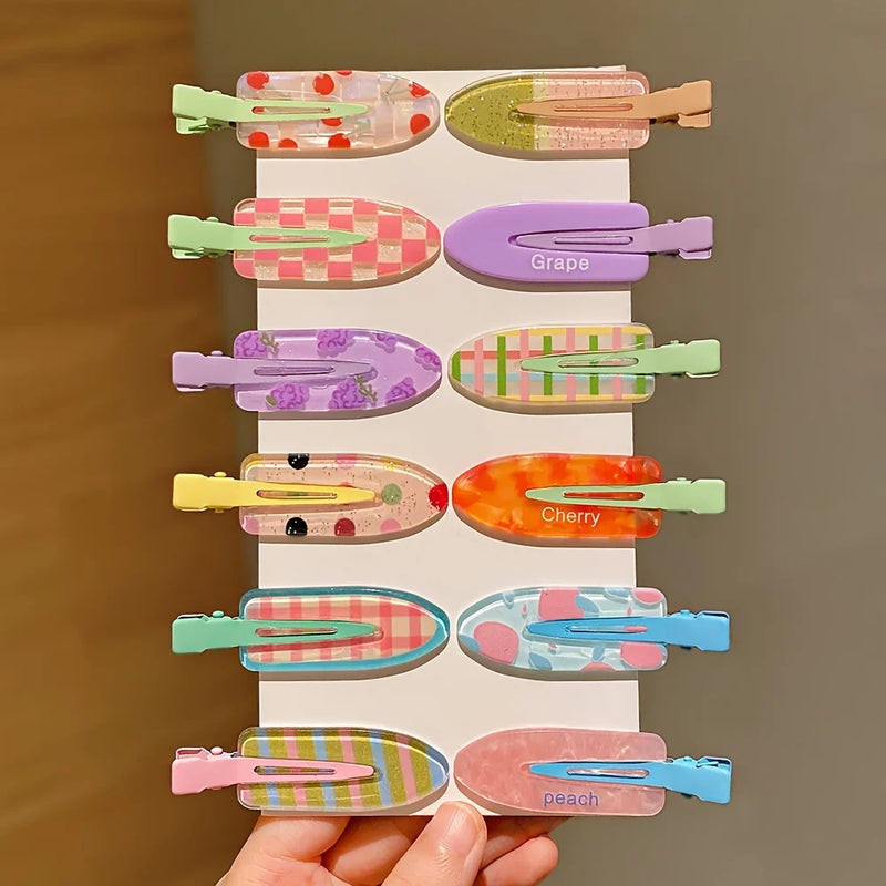 Multi-Color Duckbill Hair Clips for Flyaways