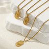 18K Gold Plated Constellation Pendant Necklace
