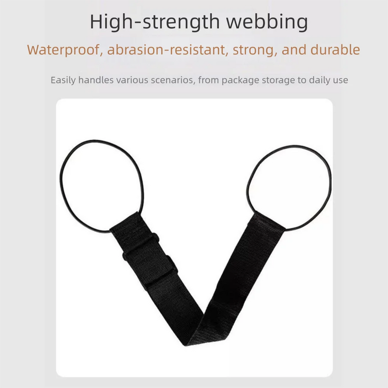 Adjustable Luggage Strap with Quick-Release Buckle