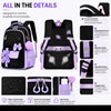Cute 3-Piece Backpack Set for Girls with Lunch Bag & Pencil Case
