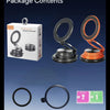 Magnetic Car Phone Holder with Vacuum Suction Mount