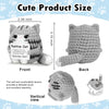 Handmade Crochet Amigurumi Doll with Love and Encouragement
