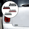 3D Metal "Queen" Emblem Sticker