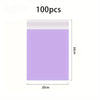 Purple Poly Mailer Envelopes with Self-Seal Adhesive (Set of 100)
