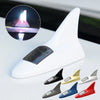 Solar-Powered Shark Fin LED Roof Antenna with Warning Lights