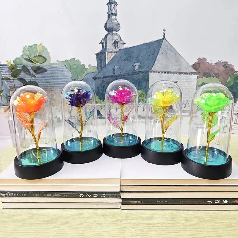 LED Rose Night Light