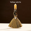 Natural Crystal Witch Broom for Cleansing and Feng Shui