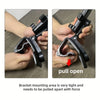 360° Rotating Car Phone Mount with Dashboard Clip