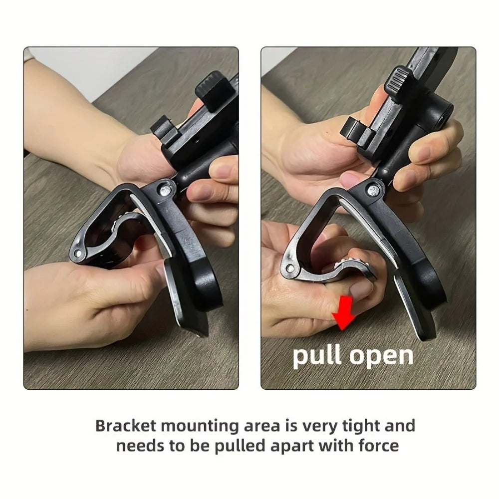 360° Rotating Car Phone Mount with Dashboard Clip