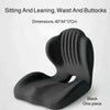 Ergonomic Shell Seat Cushion and Backrest Set