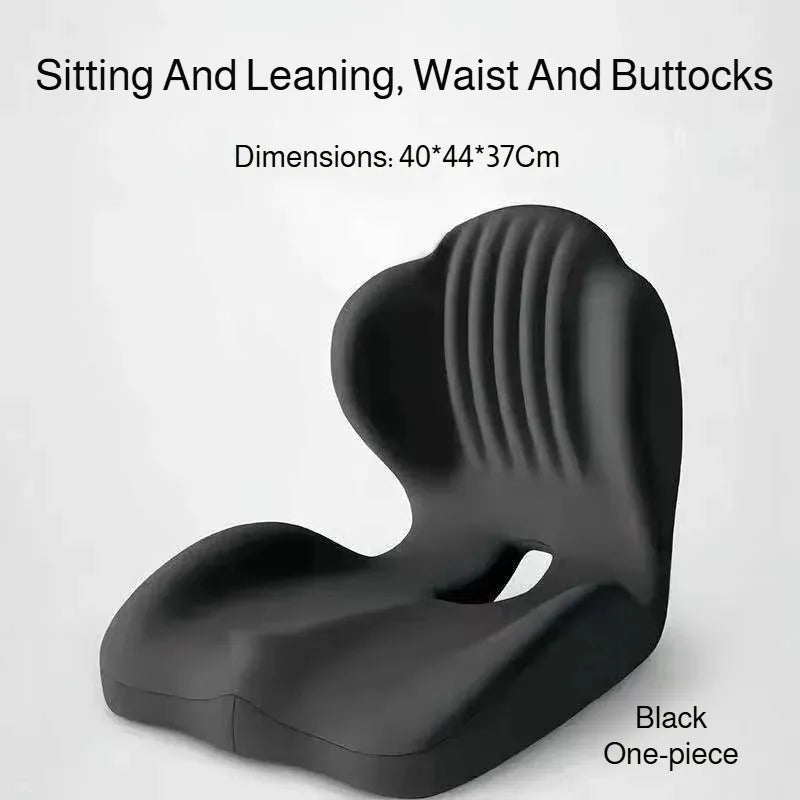 Ergonomic Shell Seat Cushion and Backrest Set