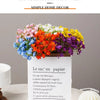 Artificial Gypsophila Bouquet - 42 Stem Silk Flower Arrangement