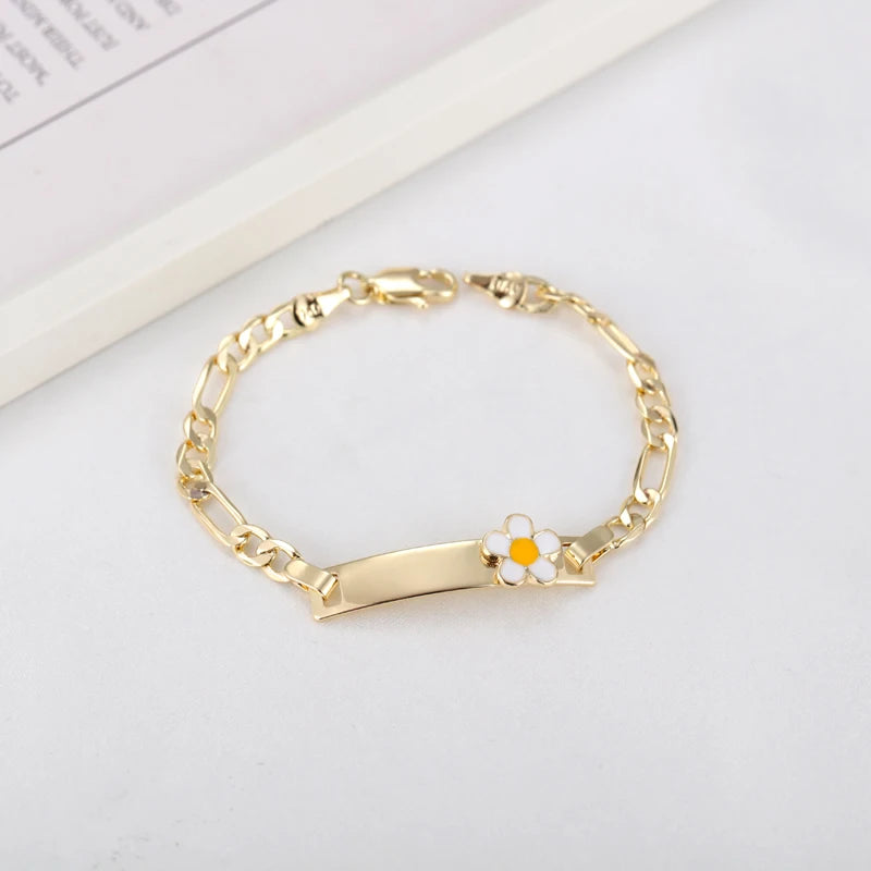 Kids' Charm Bracelet Set - Butterfly, Rainbow, Smiley & More