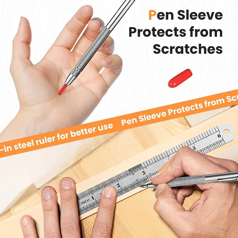 Carbide-Tip Engraving Pen for Metal, Glass, and Ceramic
