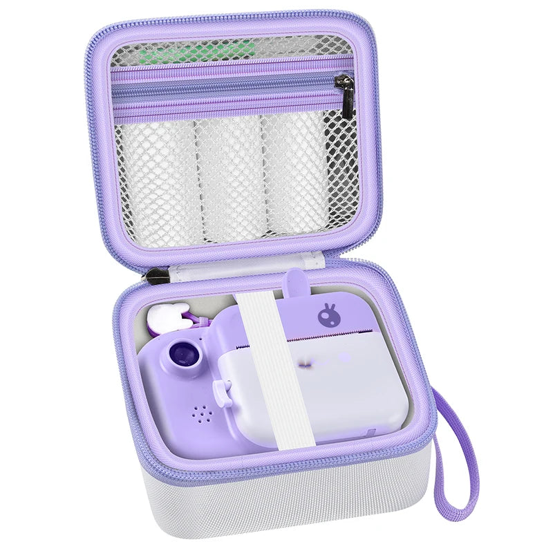 Kids Instant Print Camera Case with Storage Pocket