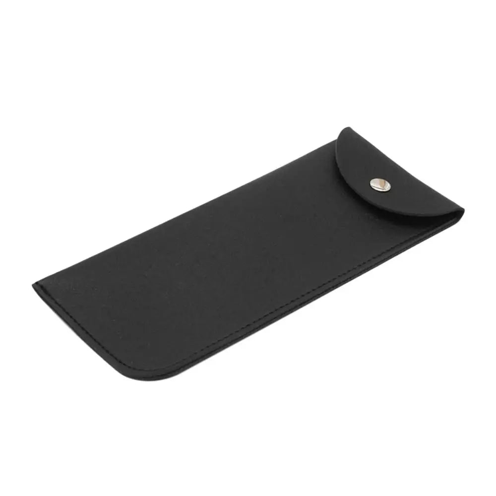 PU Leather Glasses Case with Magnetic Snap Closure